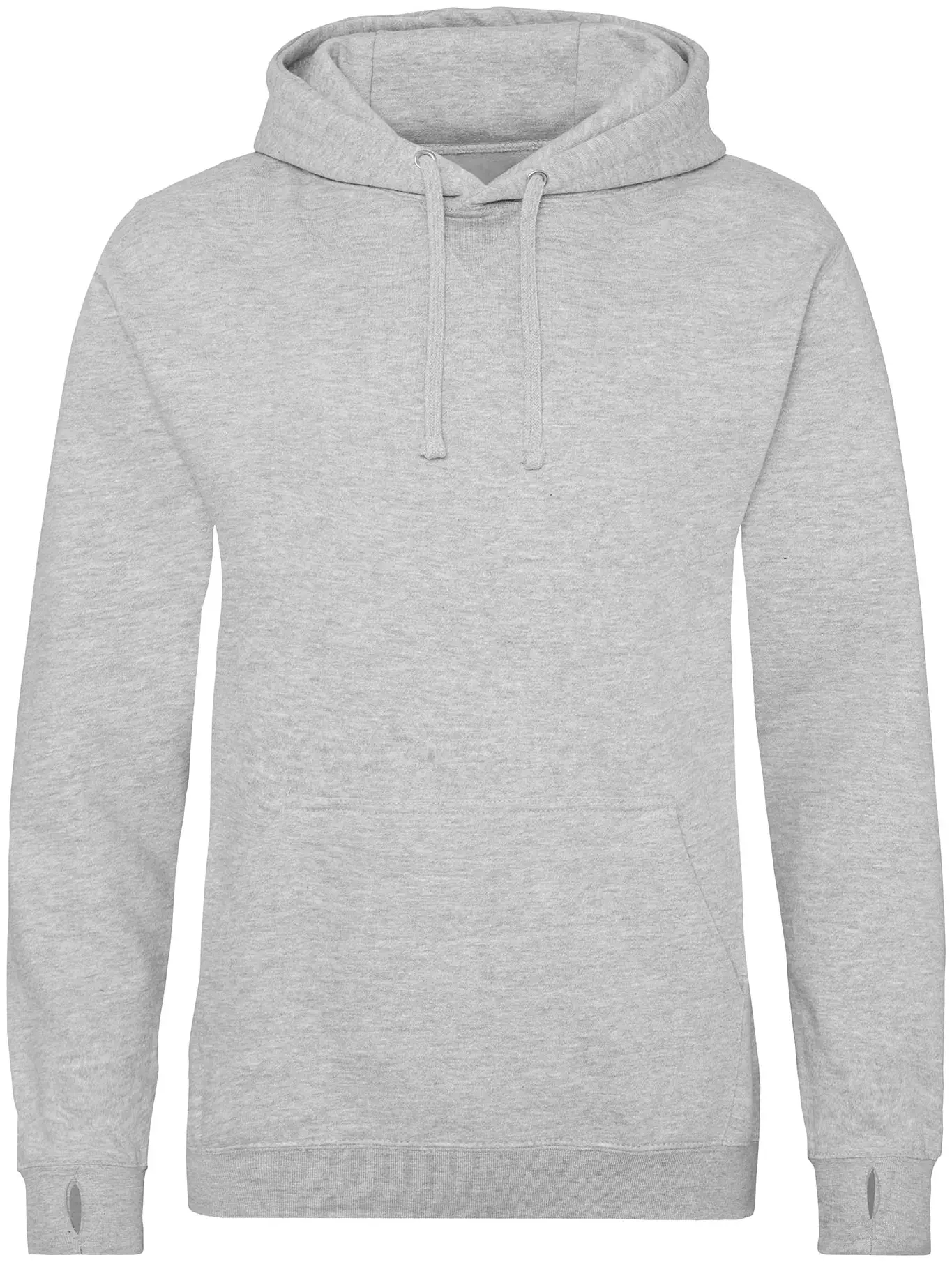 justhoods-jh020-street-hoodie-heathergrey-front-1 Just Hoods Street Hoodie