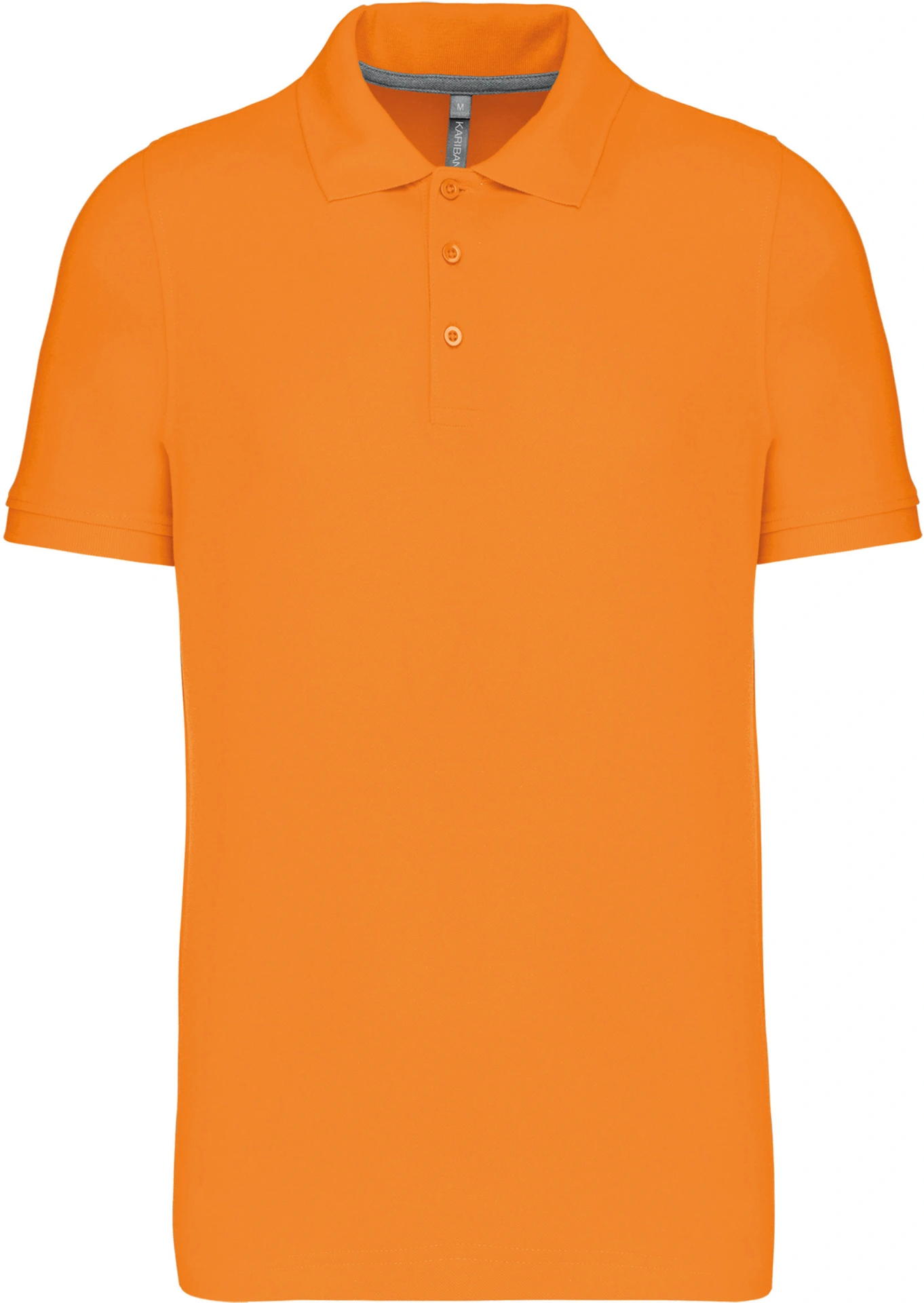 kariban-K241-herren-pique-polo-orange-front-3 Kariban Herren Piqué Polo