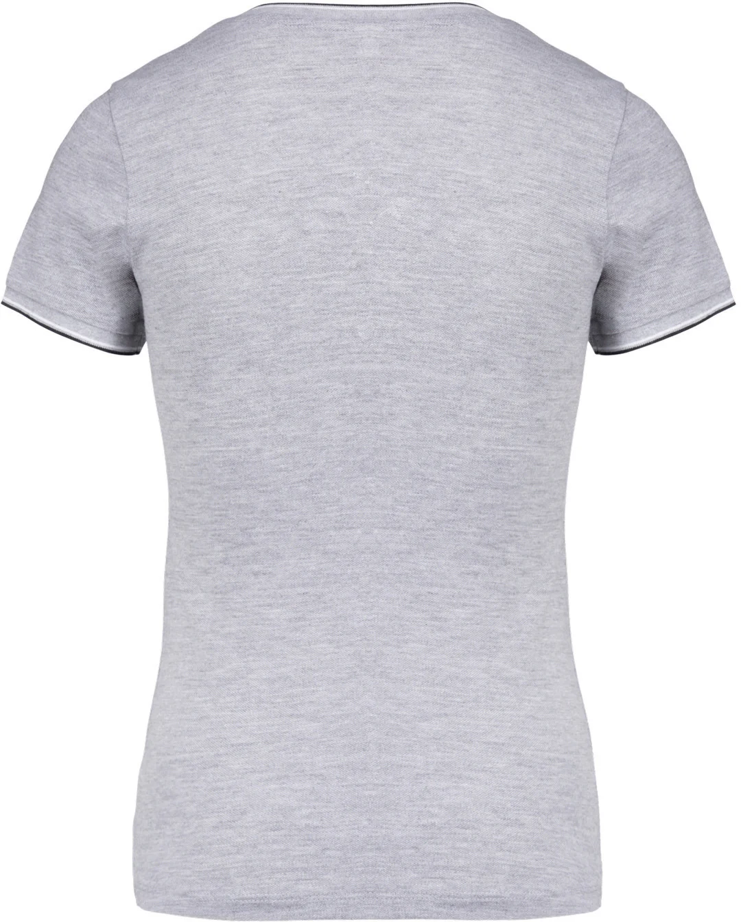 Kariban Damen Piqué V-Ausschnitt T-Shirt
