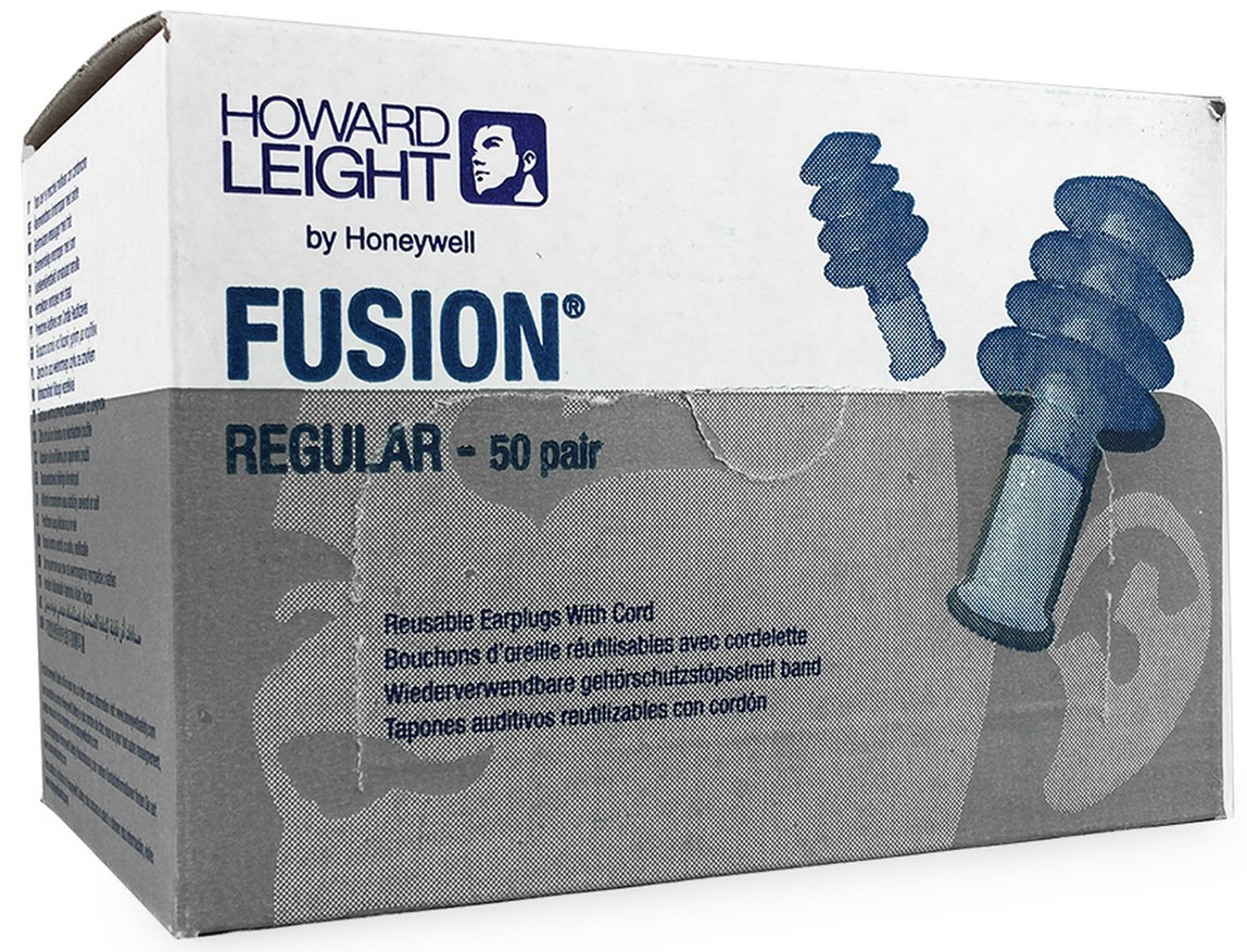 Howard Leight Fusion Gehörschutzstöpsel detectable Band L 50 Paar