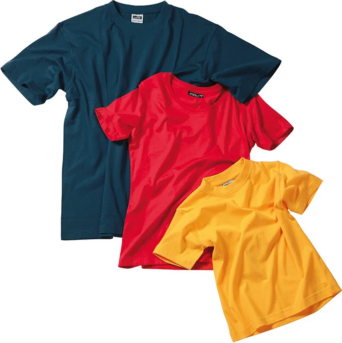 jn019-junior-basic-t-shirt-detail-1 James & Nicholson Junior Basic-T