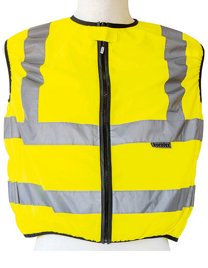 Korntex Hi-Vis Biker Safety Vest Schleiz