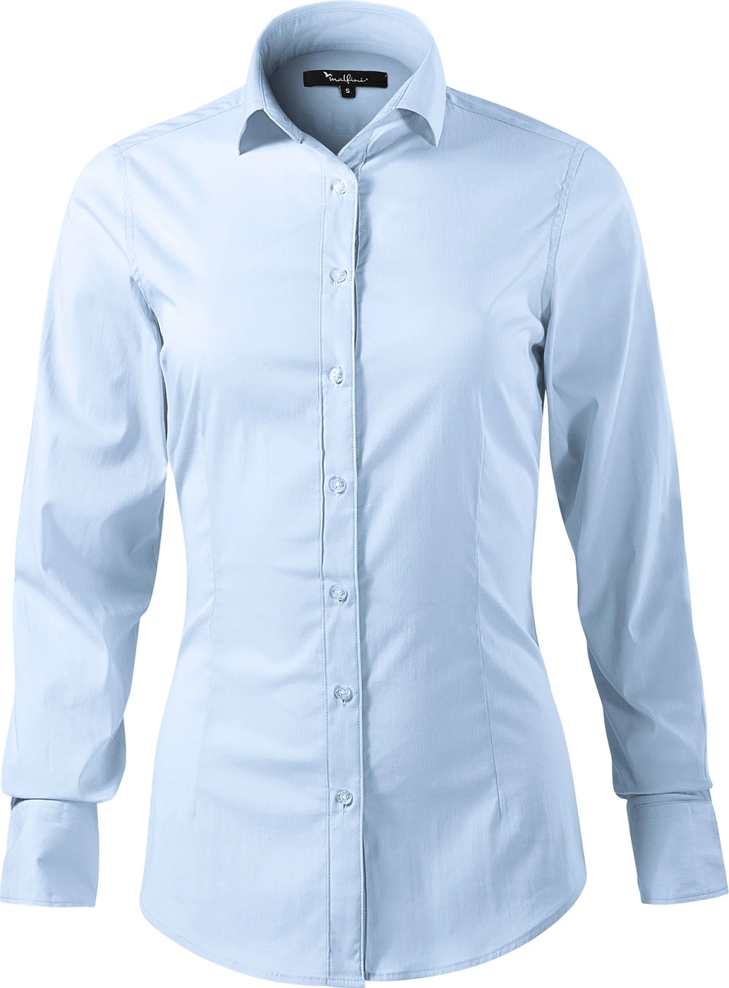 malfini-263-hemd-damen-dynamic-lightblue-front-2 MALFINI Hemd Damen Dynamic 263