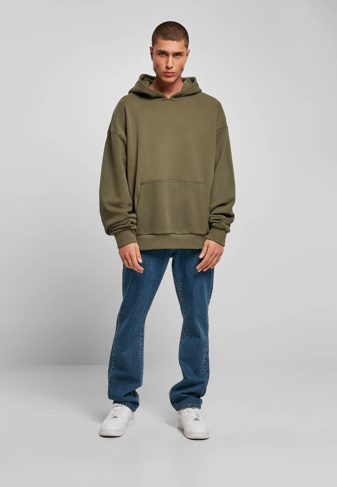 Build Your Brand Ultra Heavy Cotton Box Hoody