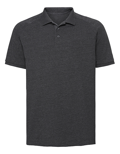 Russell Men`s HD Raglan Polo Russell Men`s HD Raglan Polo