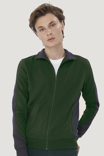 HAKRO Sweatjacke 477 Contrast Mikralinar®