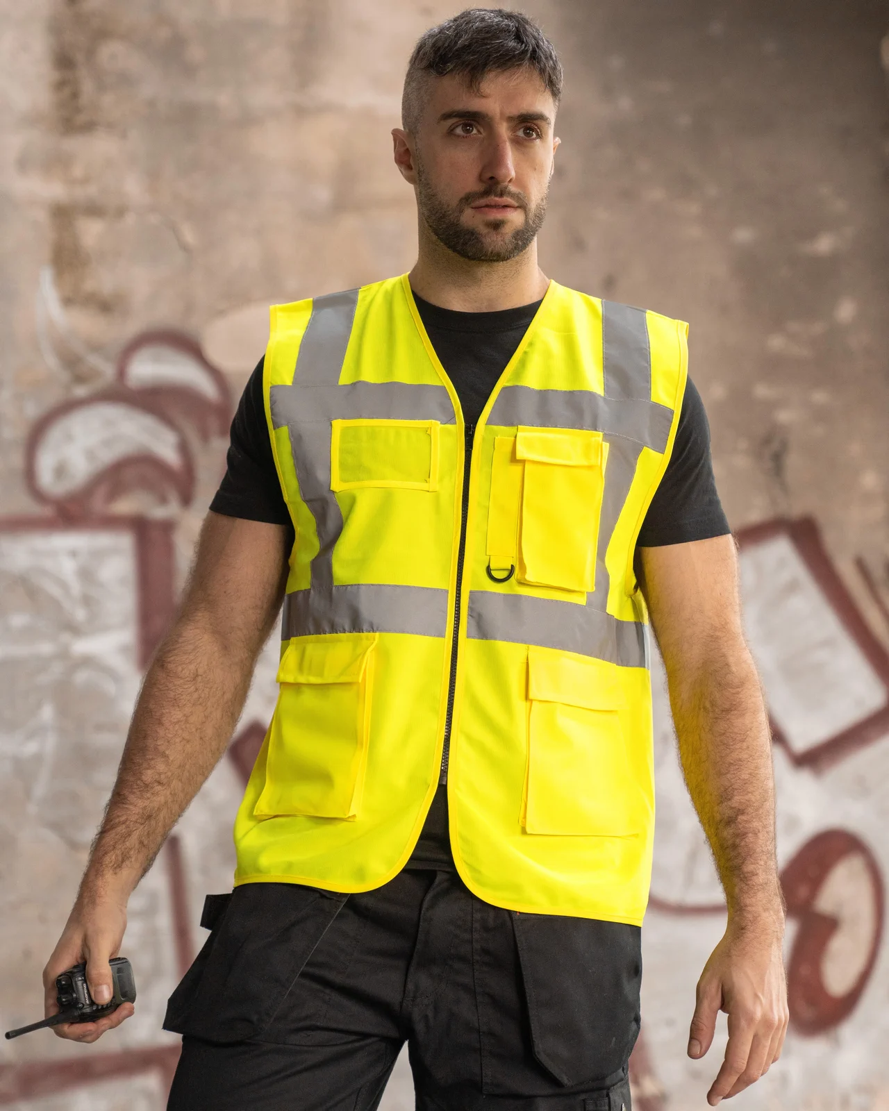 Korntex Multifunktionale Comfort-Fit Warnweste Hamburg