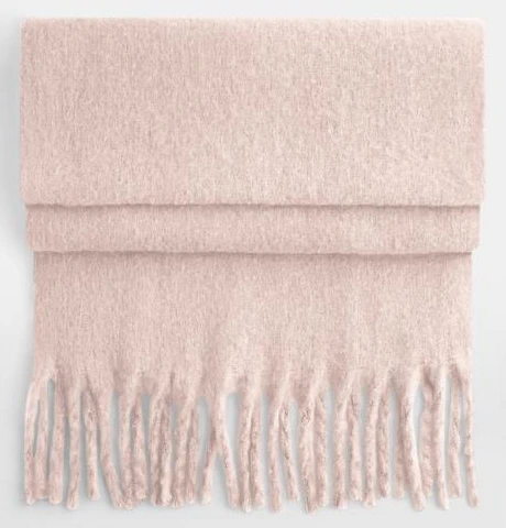 beechfield-b496r-fluffy-scarf-blushpink-front-1 Beechfield Fluffy Scarf