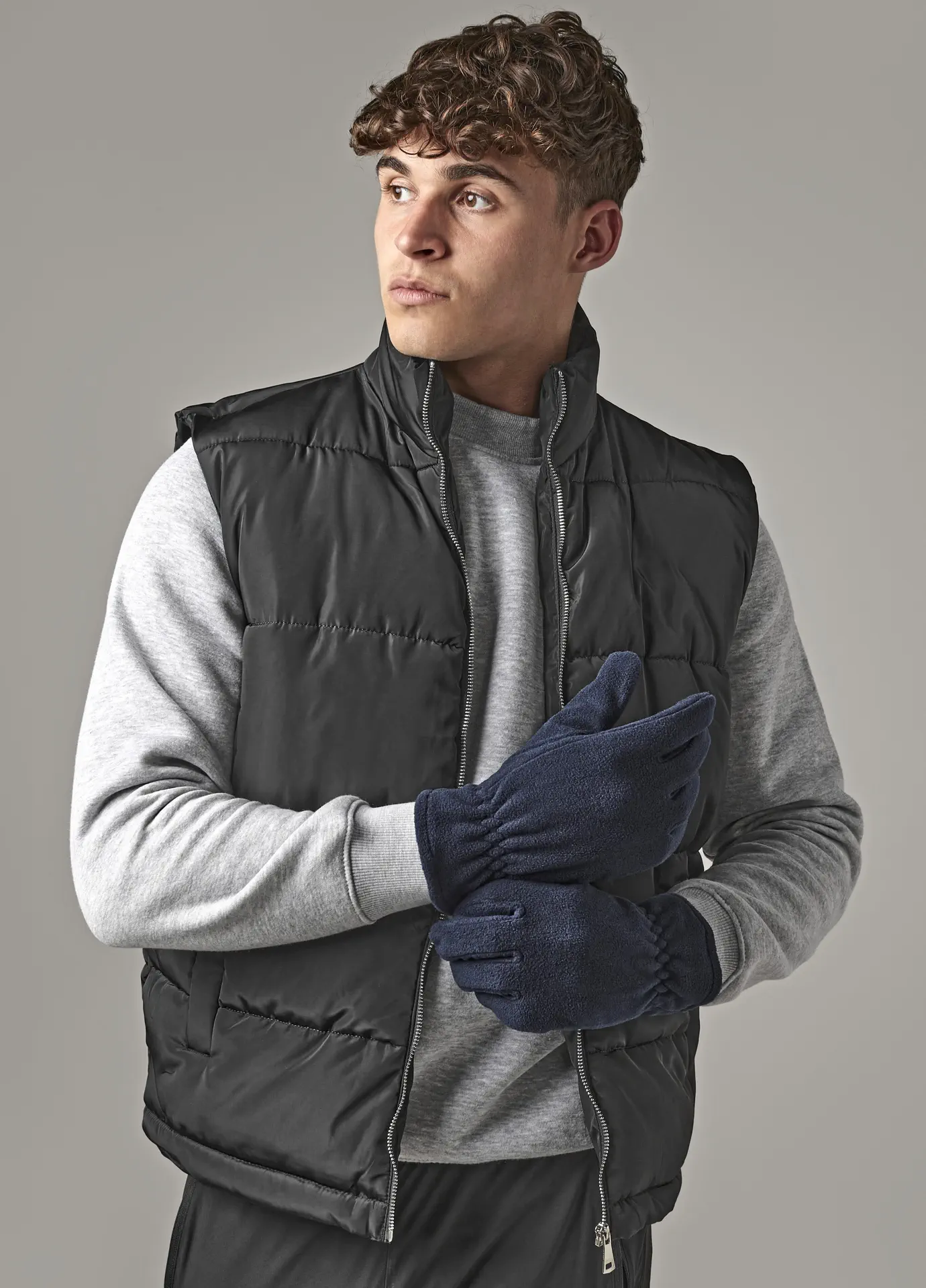 beechfield-b296-suprafleece-alpine-gloves-model-0 Beechfield Suprafleece® Alpine Gloves
