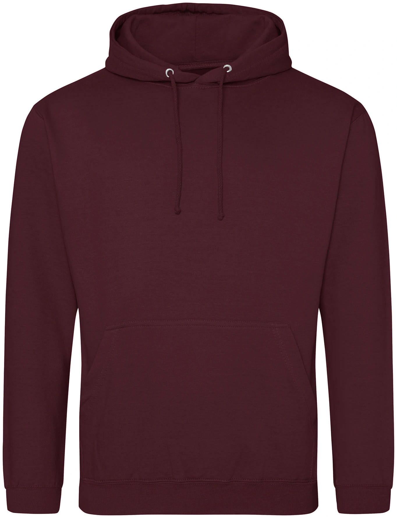 justhoods-jh001-college-hoodie-burgundy-front-1 Just Hoods College Hoodie