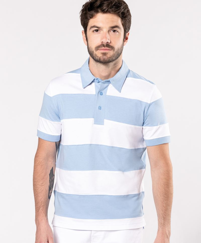 Kariban Herren Jersey Polo "Ray"