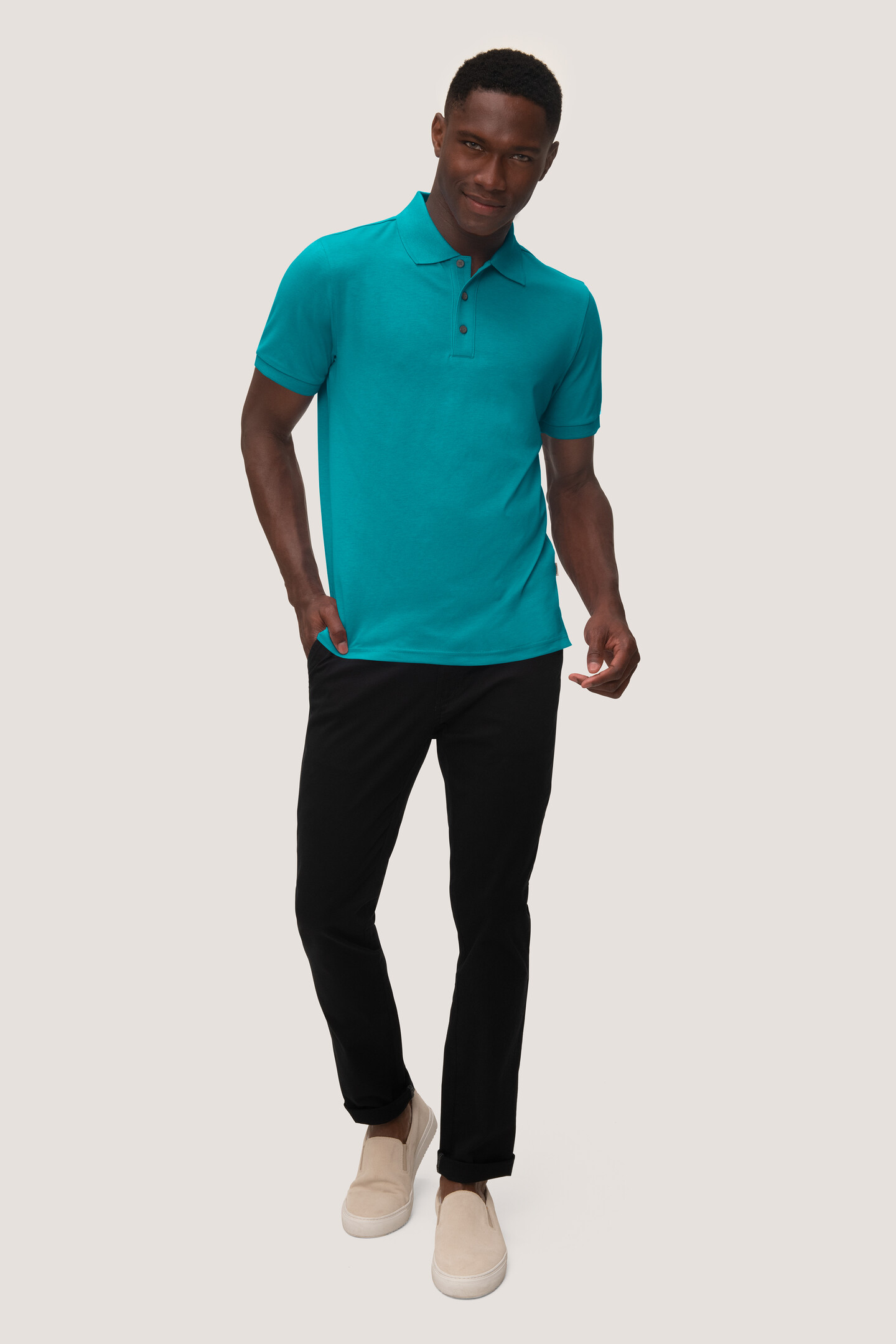 HAKRO Poloshirt 814 Cotton-Tec