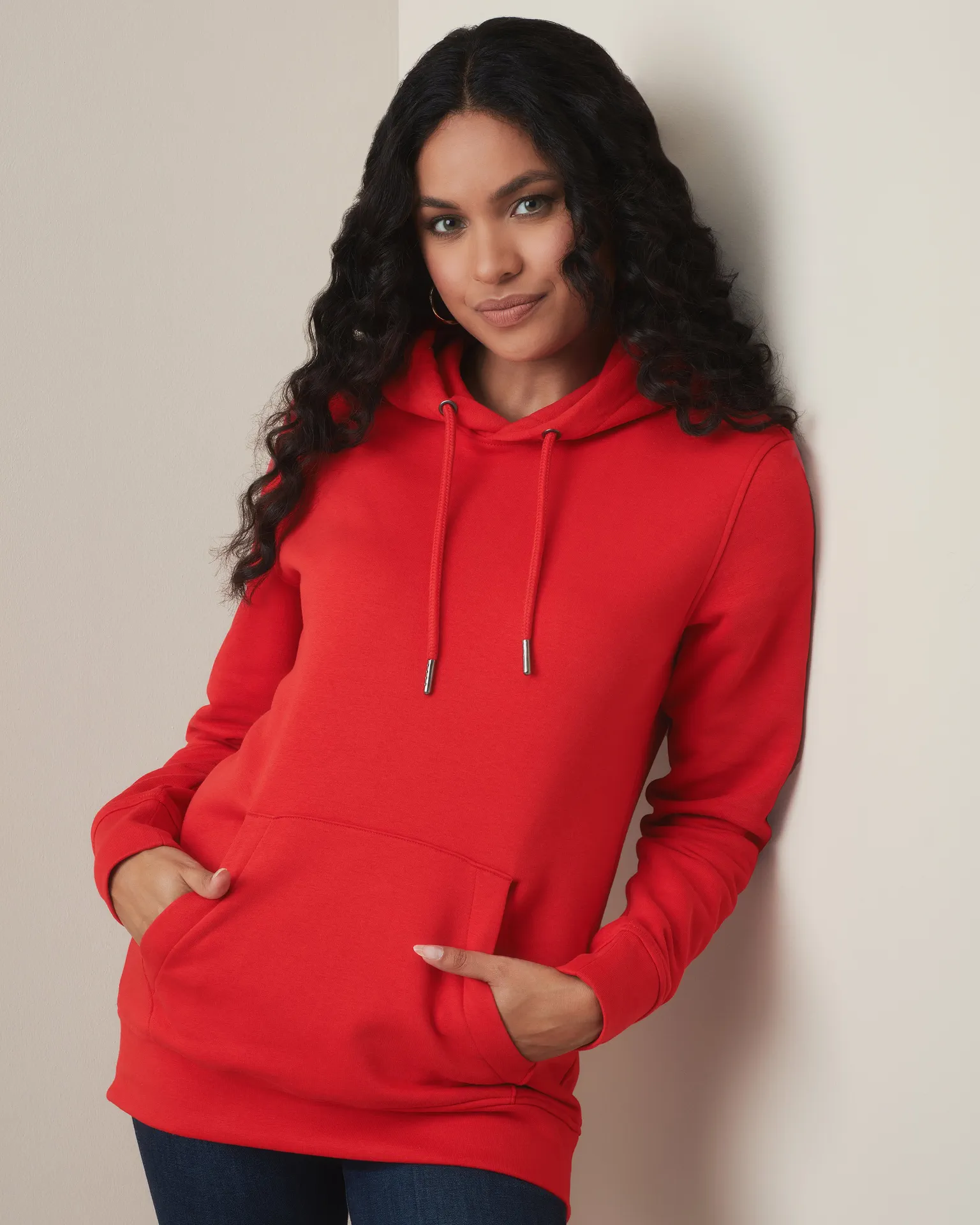 stedman-st4400-classic-sweat-hoodie-scarletred-model-2 Stedman Classic Sweat Hoodie Unisex
