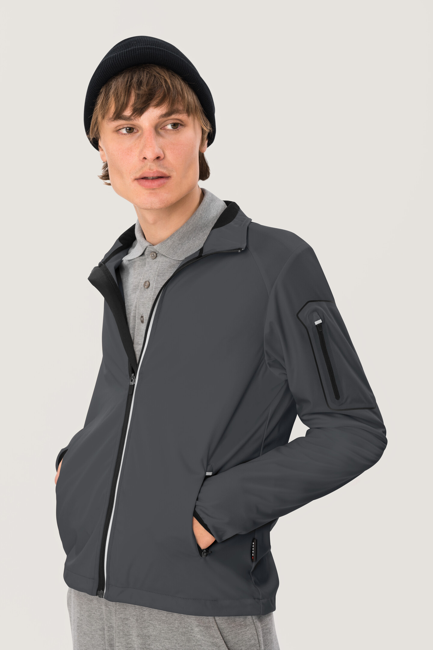 HAKRO Light-Softshell-Jacke 856 Brantford HAKRO Light-Softshell-Jacke 856 Brantford