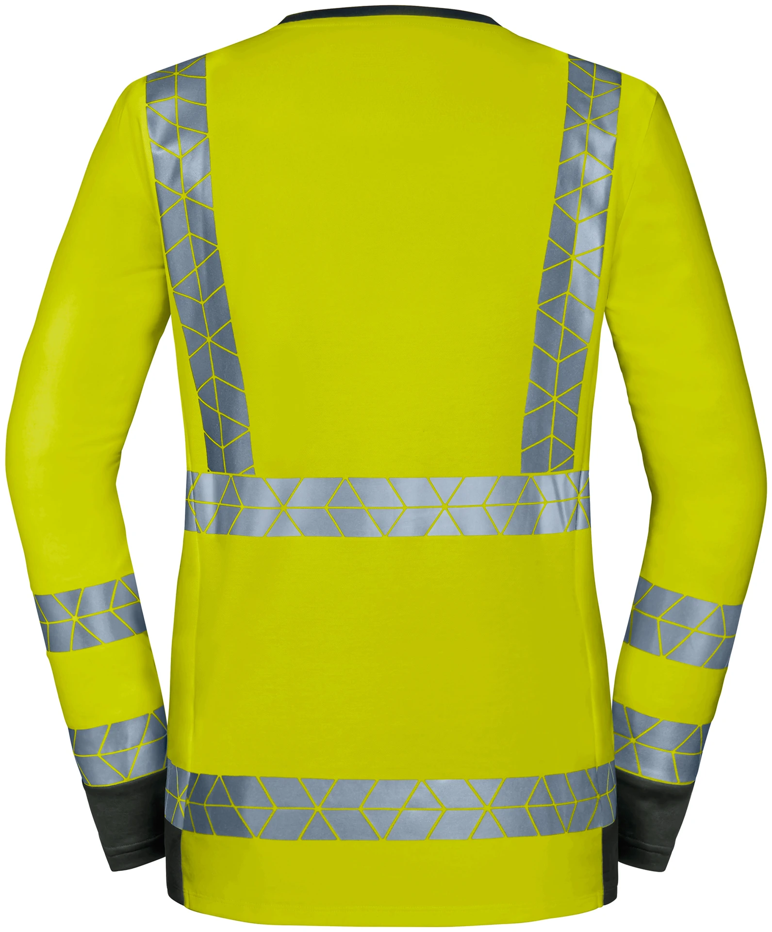 schoeffel-pro-7711-warnheld-longsleeve-warnschutz-damen-warngelb-dunkelgrau-3 Schöffel PRO 7711 Damen WARNHELD Warnschutz Longsleeve