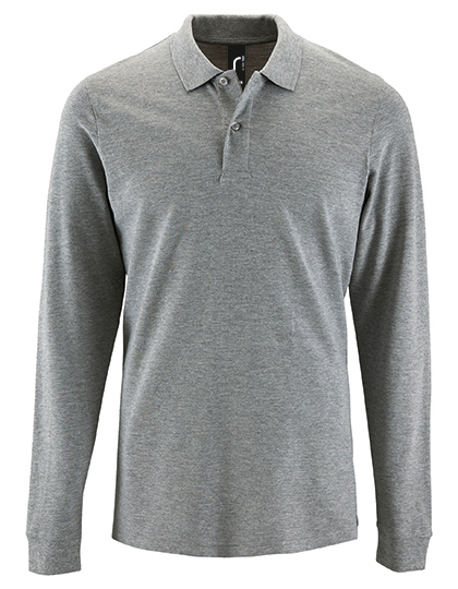 SOL'S Mens Long-Sleeve Piqué Polo Shirt Perfect