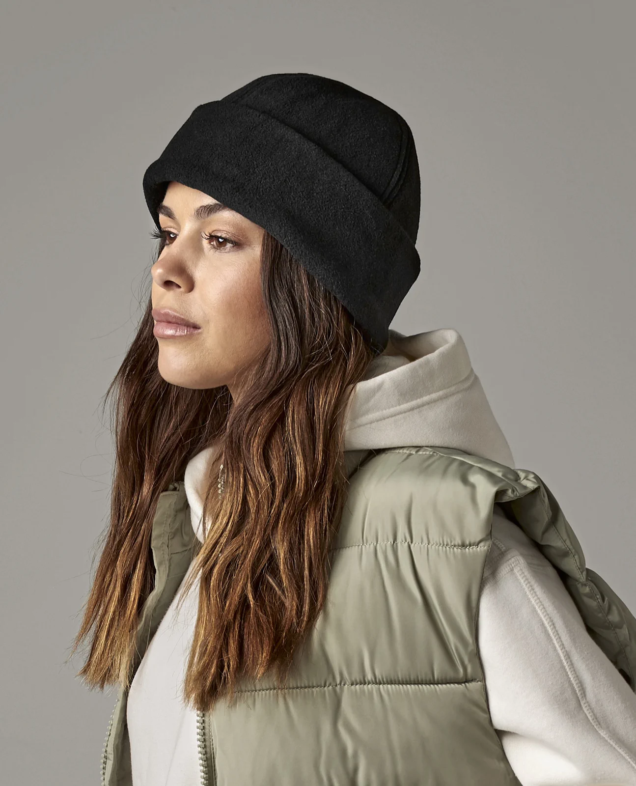 beechfield-b243-suprafleece-ski-hat-model-0 Beechfield Suprafleece® Ski Hat