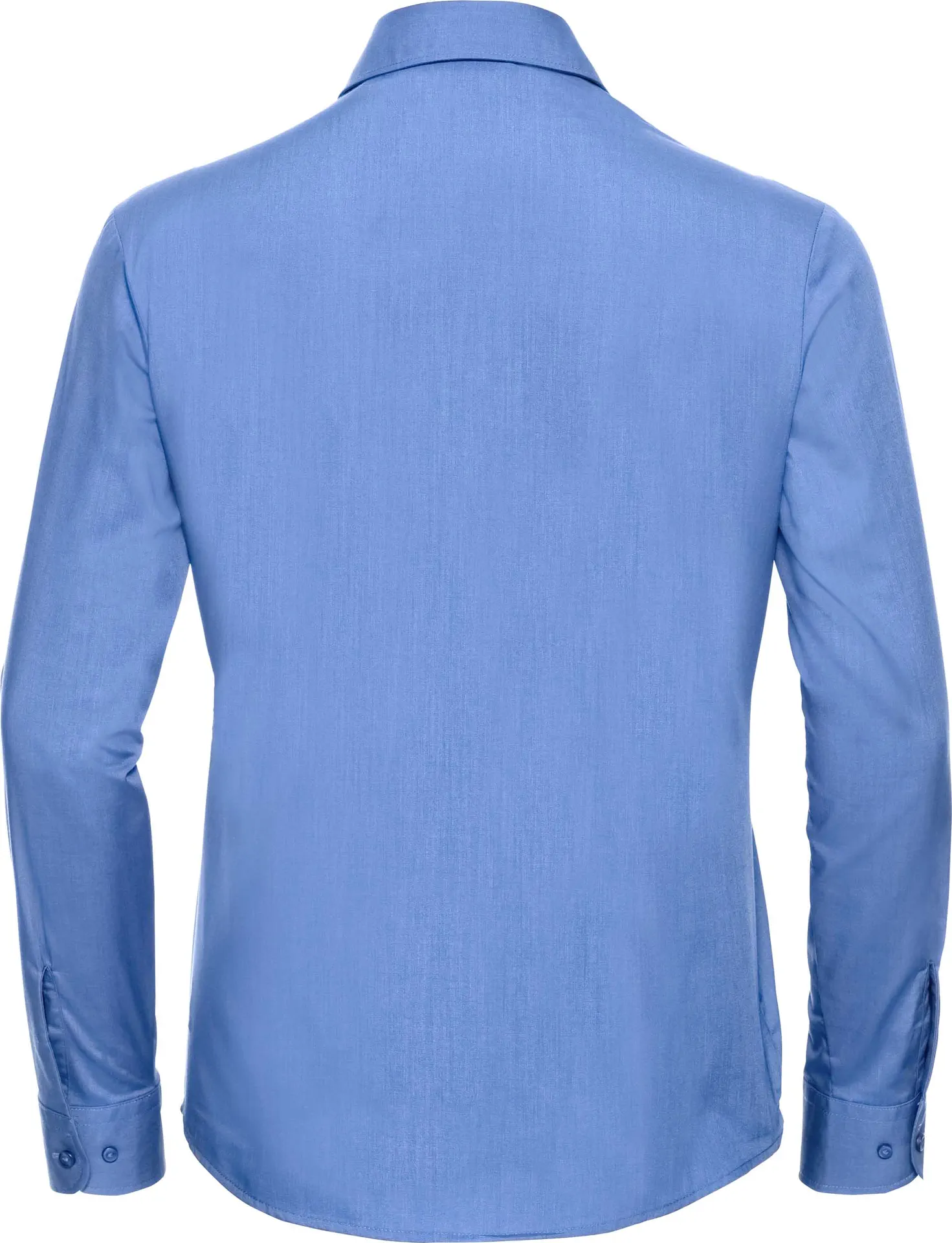 Russell Ladies Long Sleeve Polycotton Easy Care Poplin Shirt