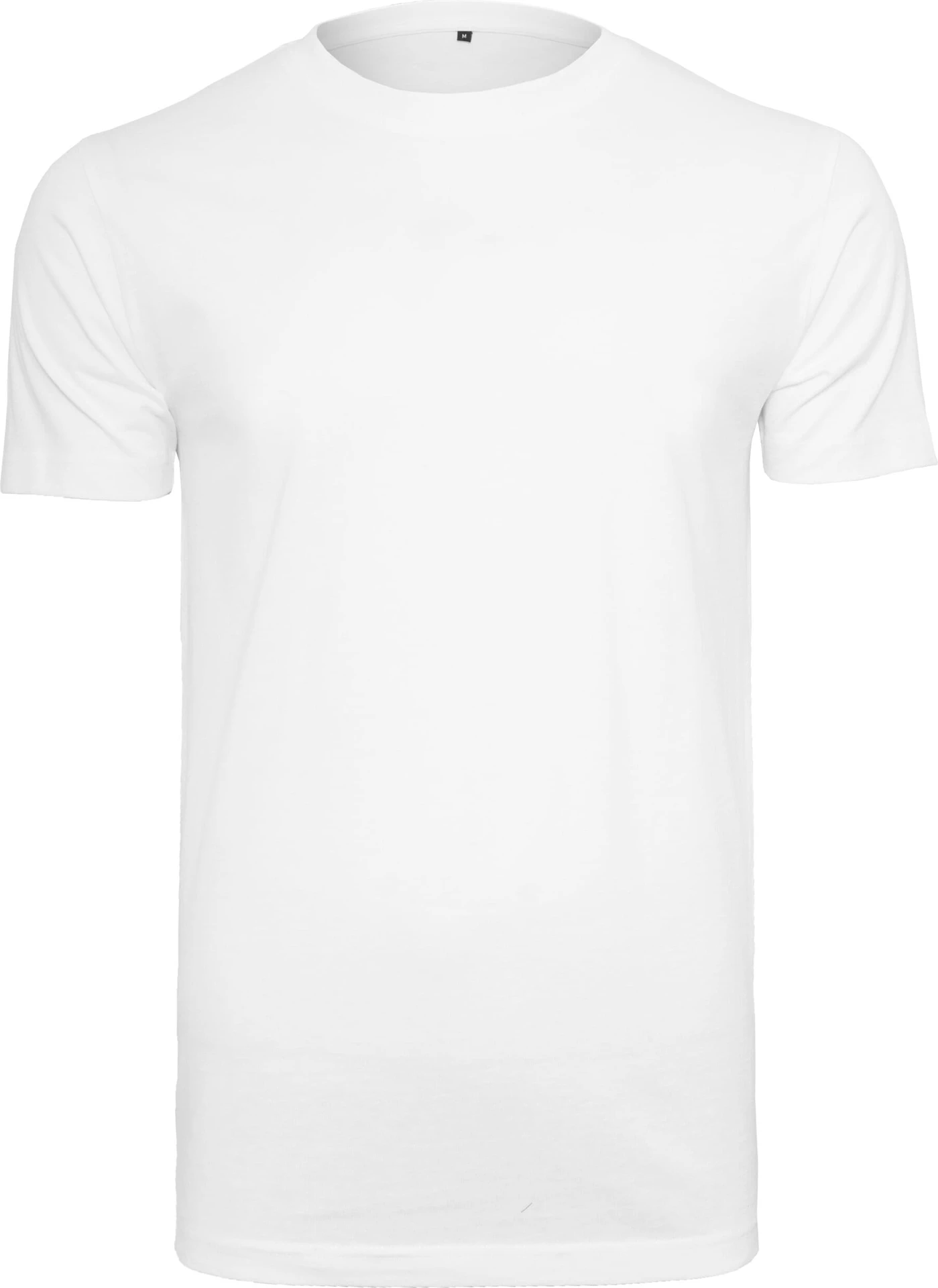 BYB-BY136-organic-t-shirt-round-neck-white-front-4 Build Your Brand Organic T-Shirt Round Neck