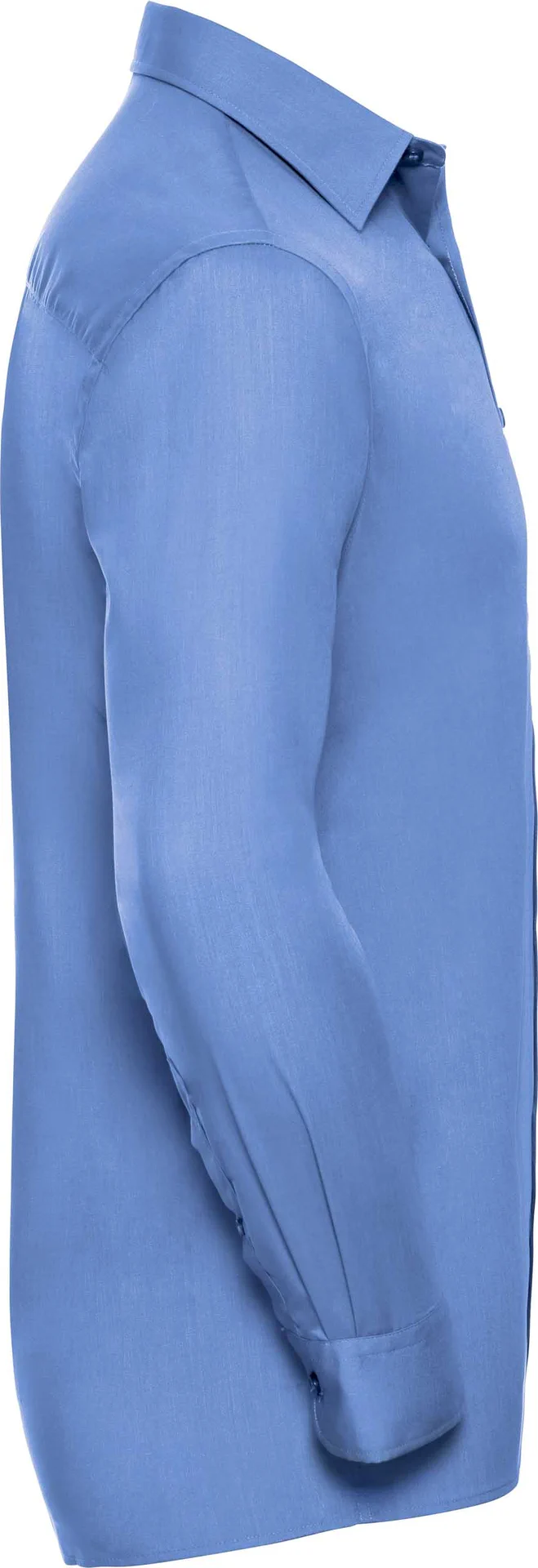 Russell Men's Long Sleeve Polycotton Easy Care Poplin Shirt
