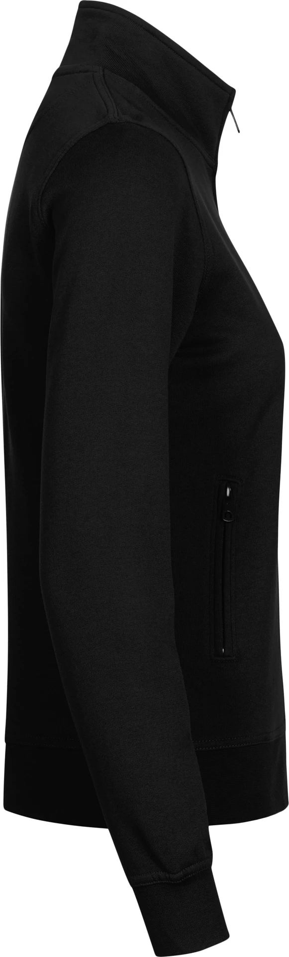 promodoro-5275-womens-sweatjacket-black-side-5 Promodoro Women's Sweatjacket