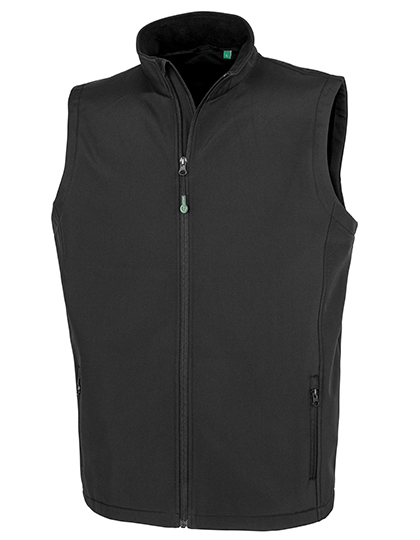 Result Mens Recycled 2-Layer Printable Softshell Bodywarmer