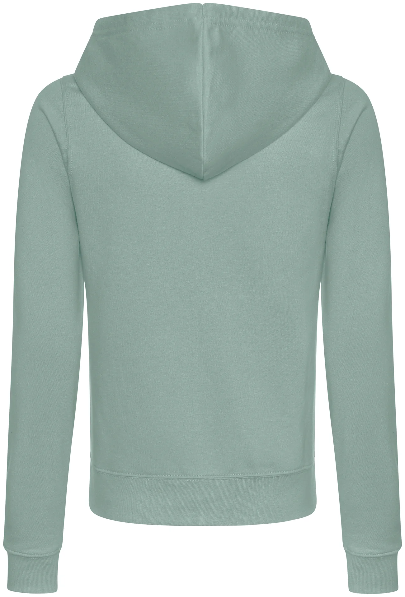 justhoods-jh050f-womens-college-zoodie-dustygreen-back-3 Just Hoods Women's College Zoodie