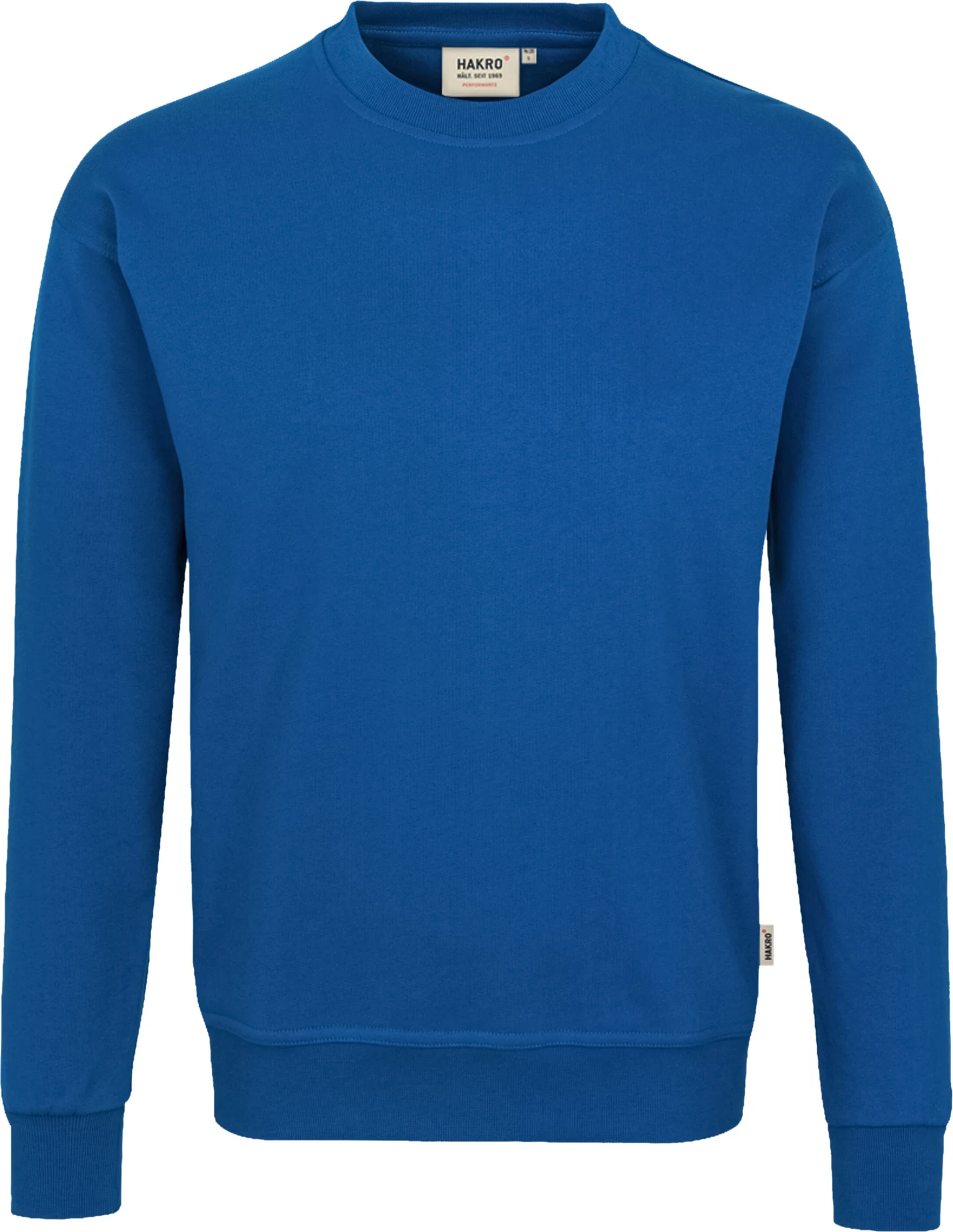 hakro-475-sweatshirt-mikralinar-royalblau-front-1 HAKRO Sweatshirt 475 Mikralinar®