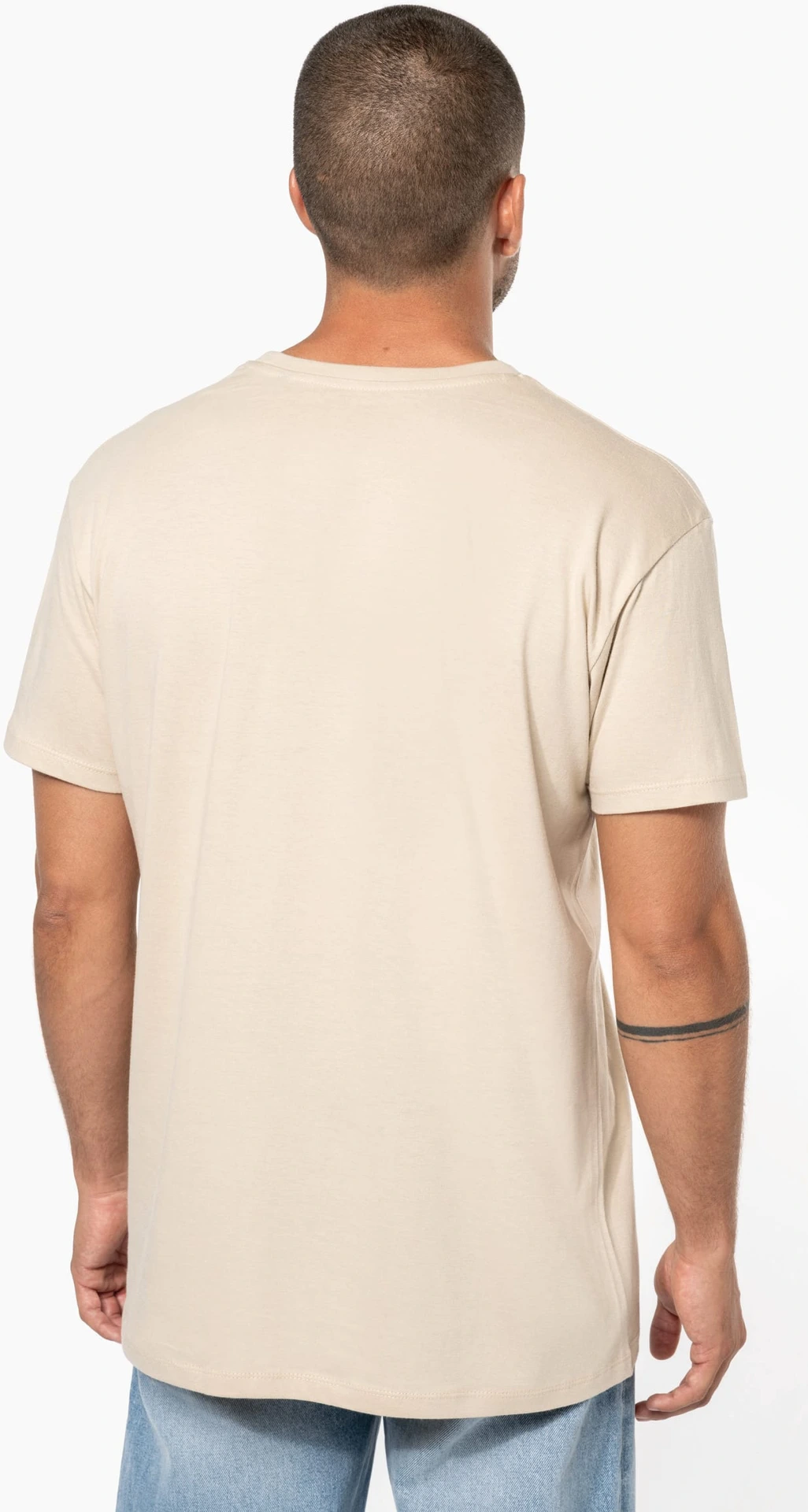 kariban-K3025IC-herren-bio-ic-t-shirt-lightsand-model-1 Kariban Herren Bio IC T-Shirt