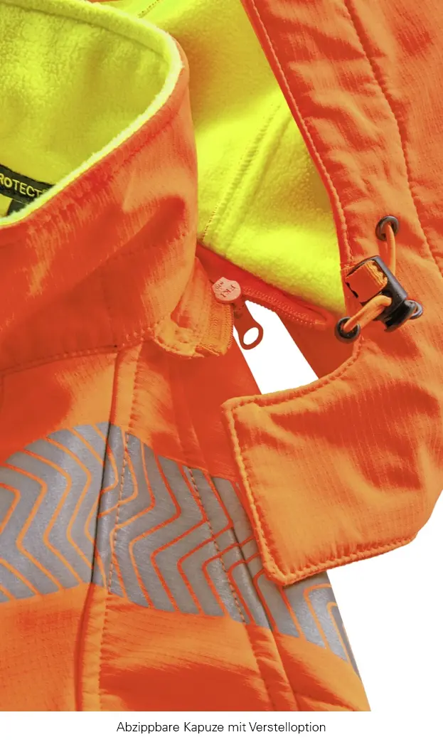 4PROTECT® Warnschutz-Softshelljacke HOUSTON