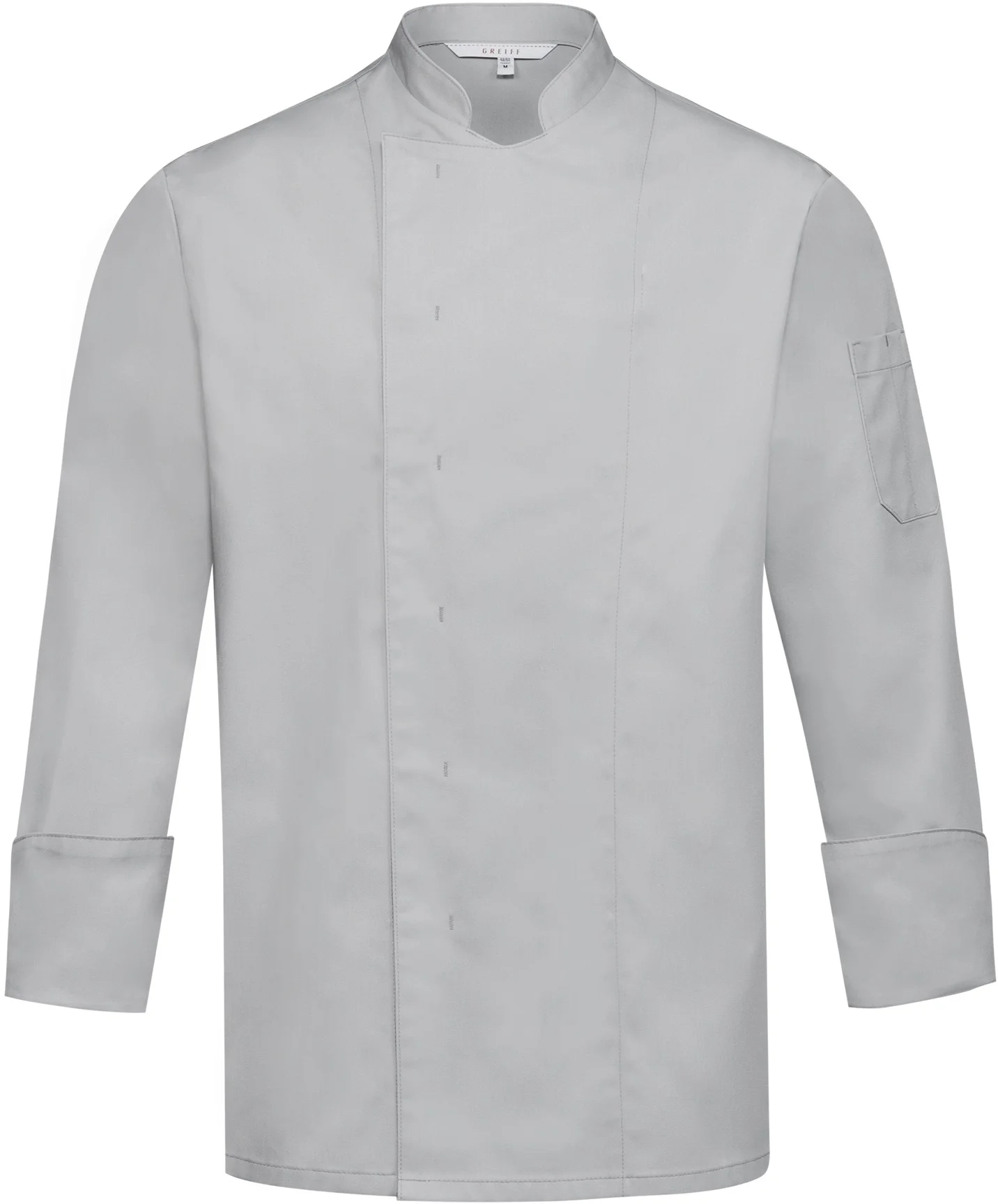 GREIFF Kochjacke mit verdeckter Knopfleiste Regular Fit
