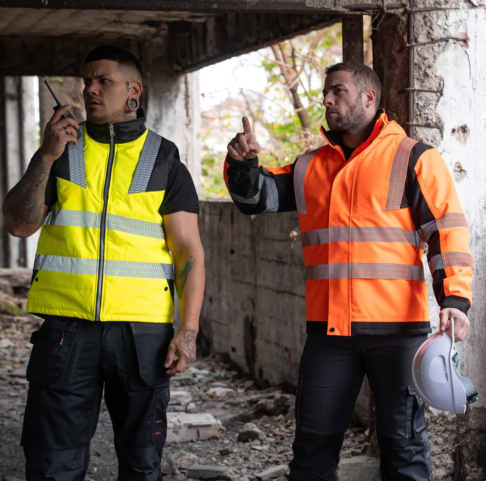 Korntex Premium Hi-Vis Softshell Regenjacke (Printable) Copenhagen