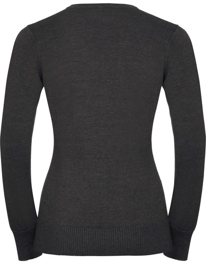 Russell Ladies V-Neck Knitted Jumper