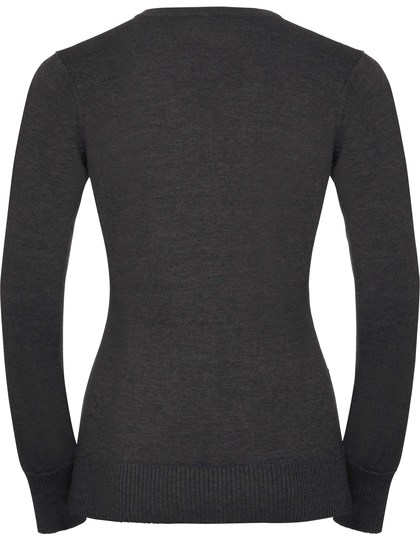 Russell Ladies V-Neck Knitted Pullover Russell Ladies V-Neck Knitted Pullover