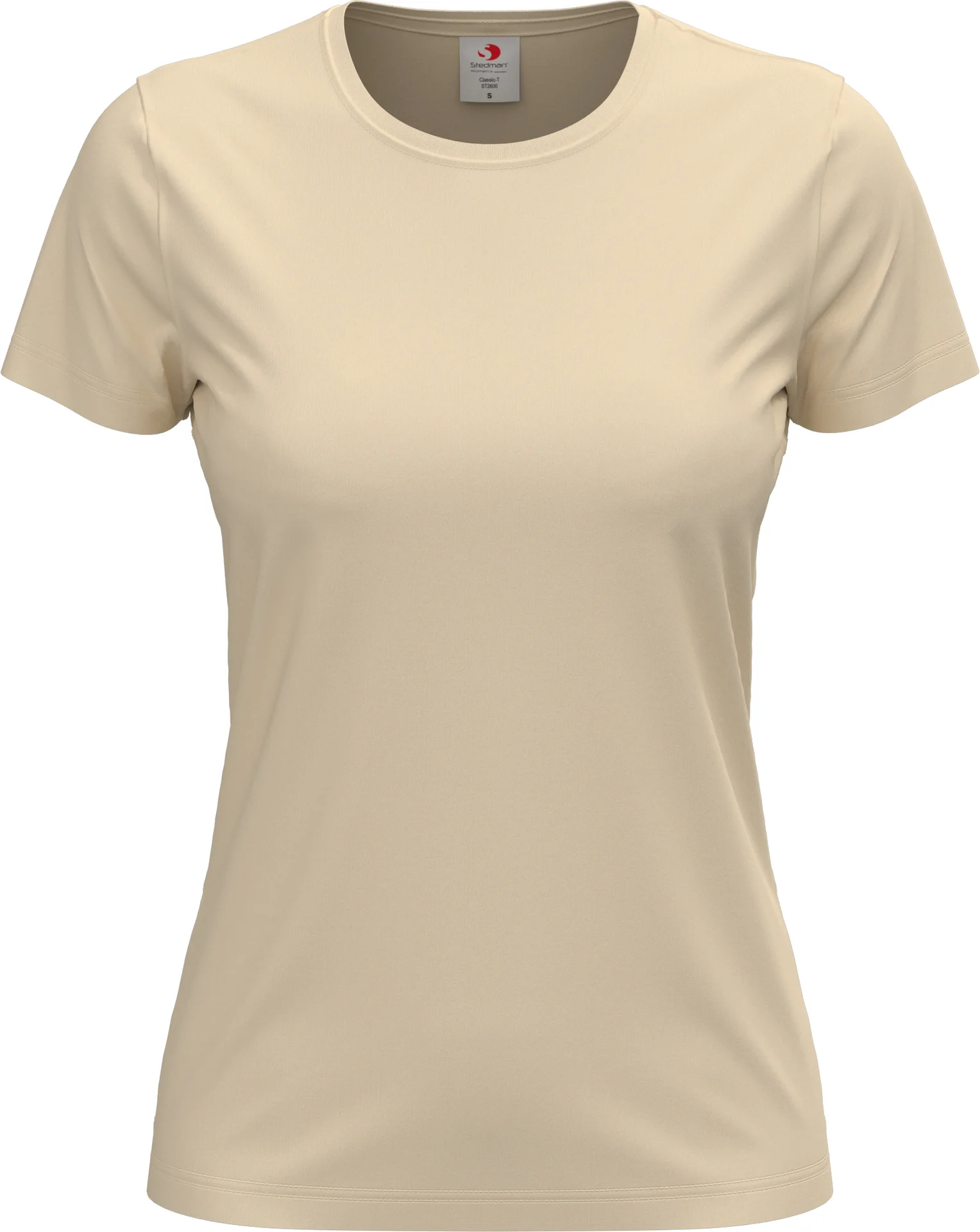 stedman-st2600-classic-t-shirt-fitted-women-natural-front-4 Stedman T-Shirt Classic Women