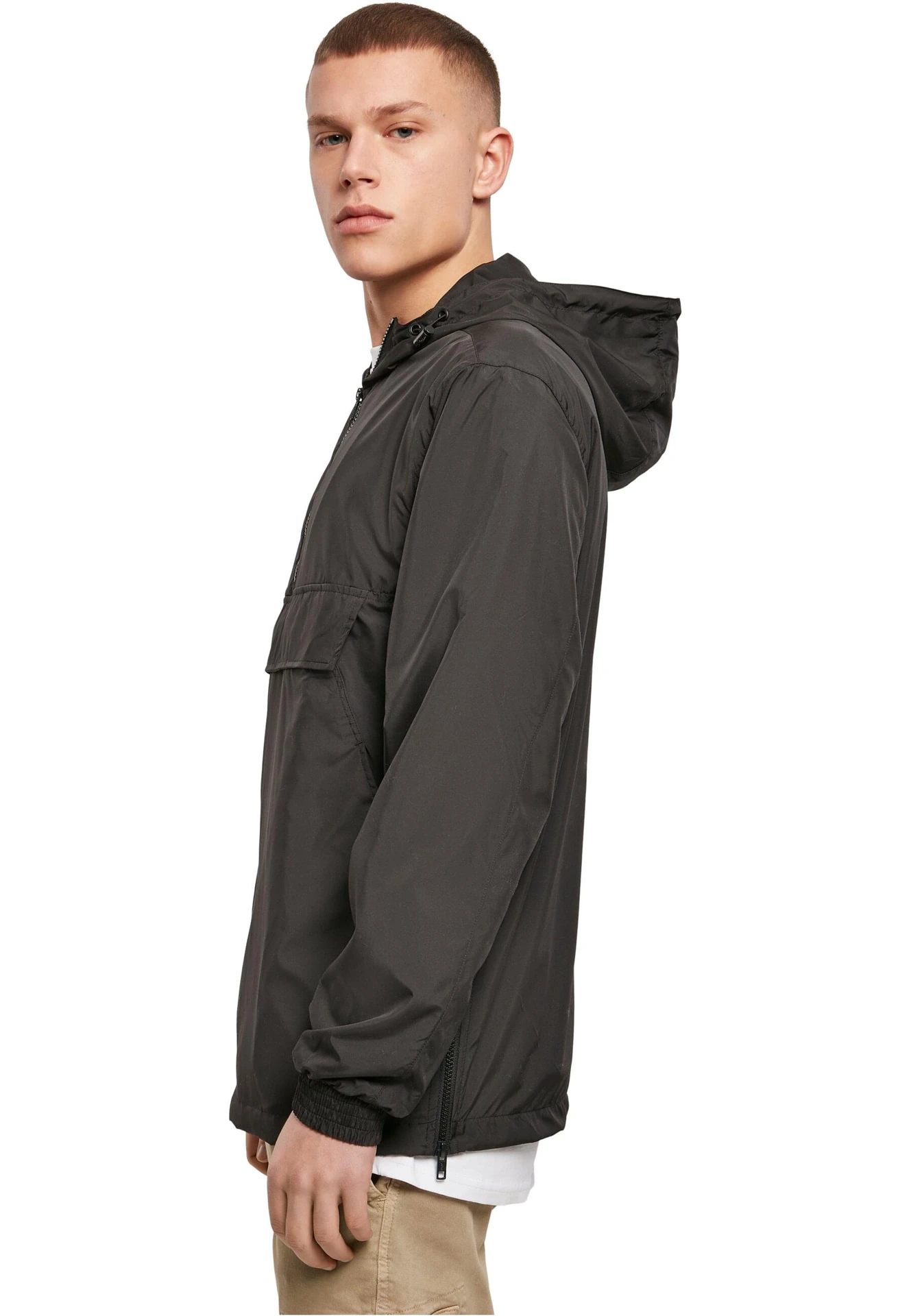 Build Your Brand Basic Pull Over Jacket