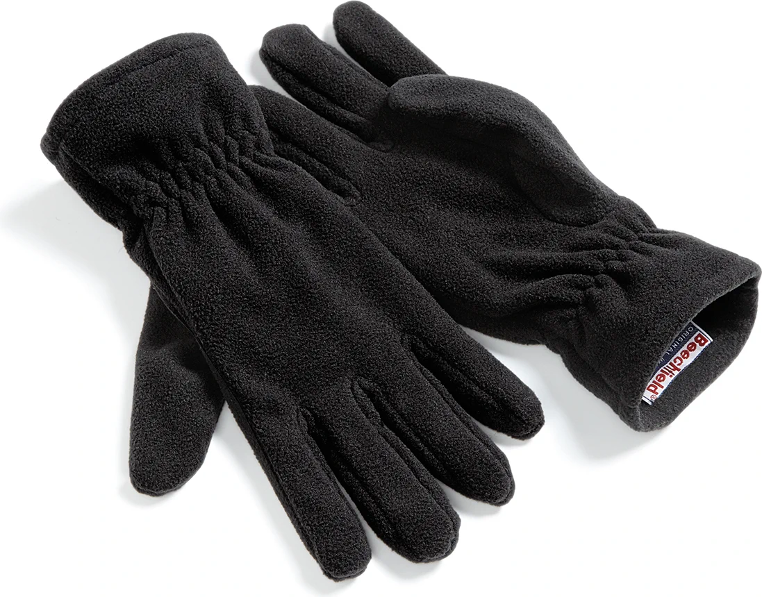 beechfield-b296-suprafleece-alpine-gloves-black-front-1 Beechfield Suprafleece® Alpine Gloves