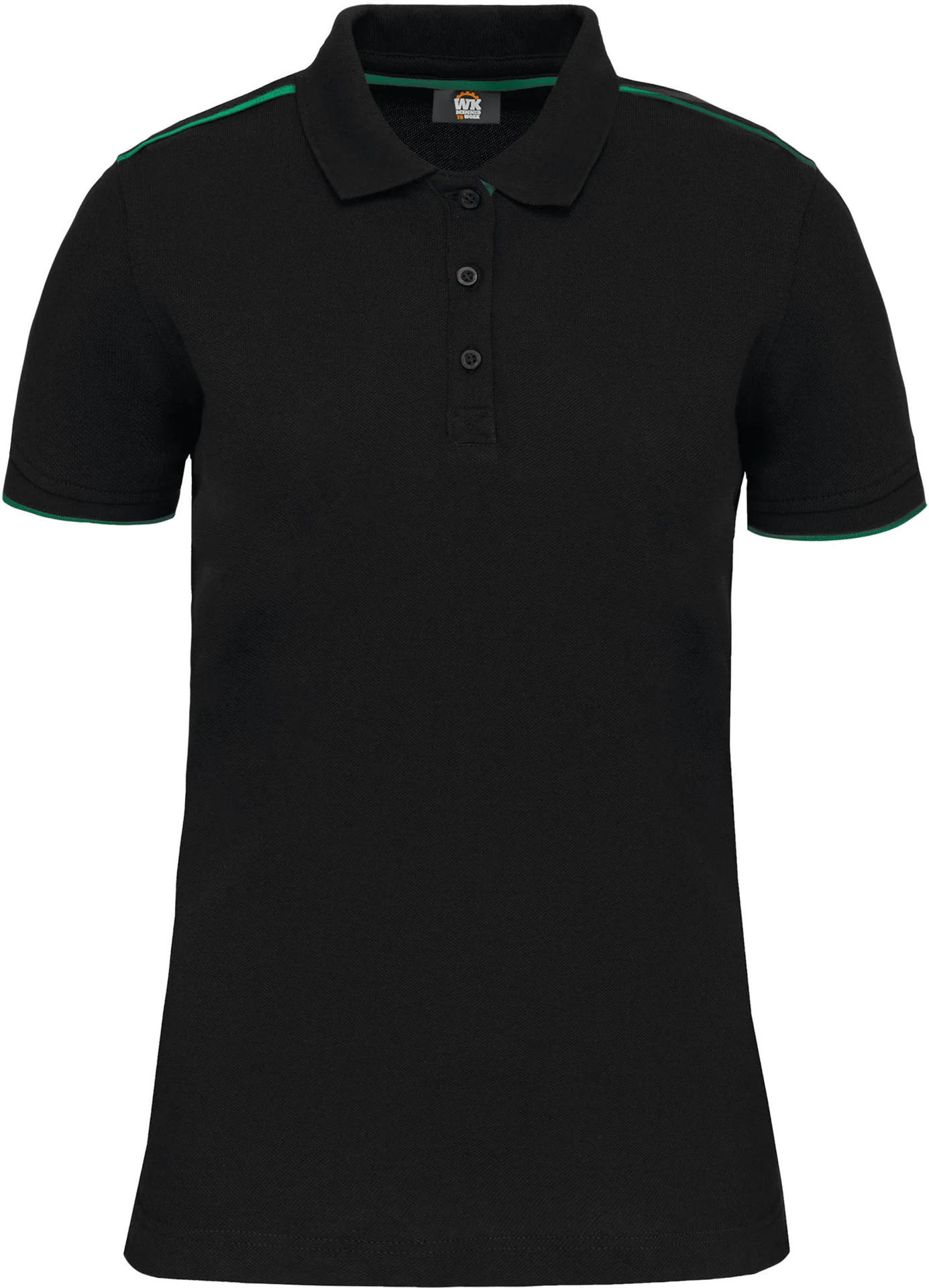 black/kelly green