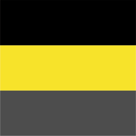 schwarz/gelb/grau