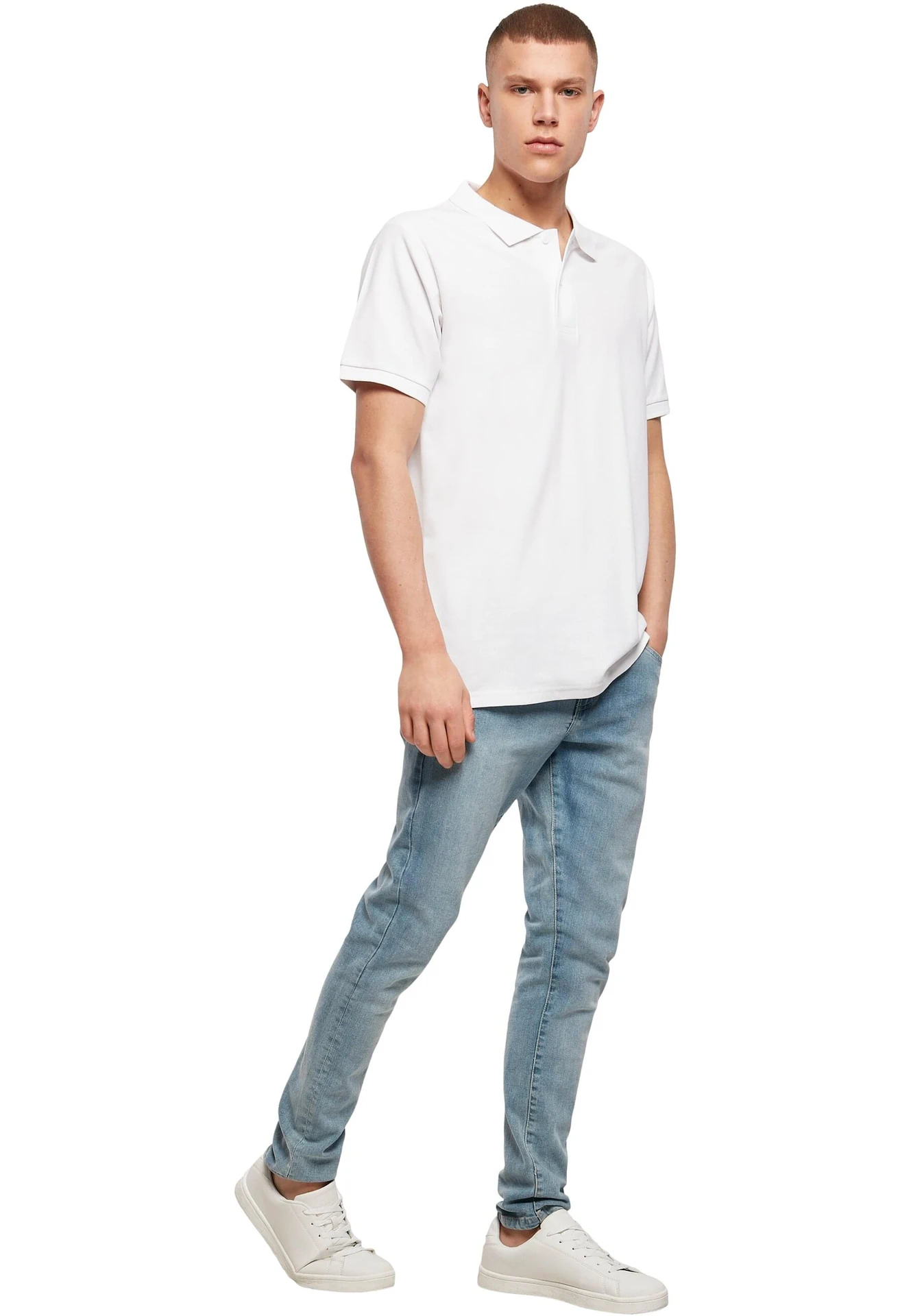 Build Your Brand Polo Piqué Shirt