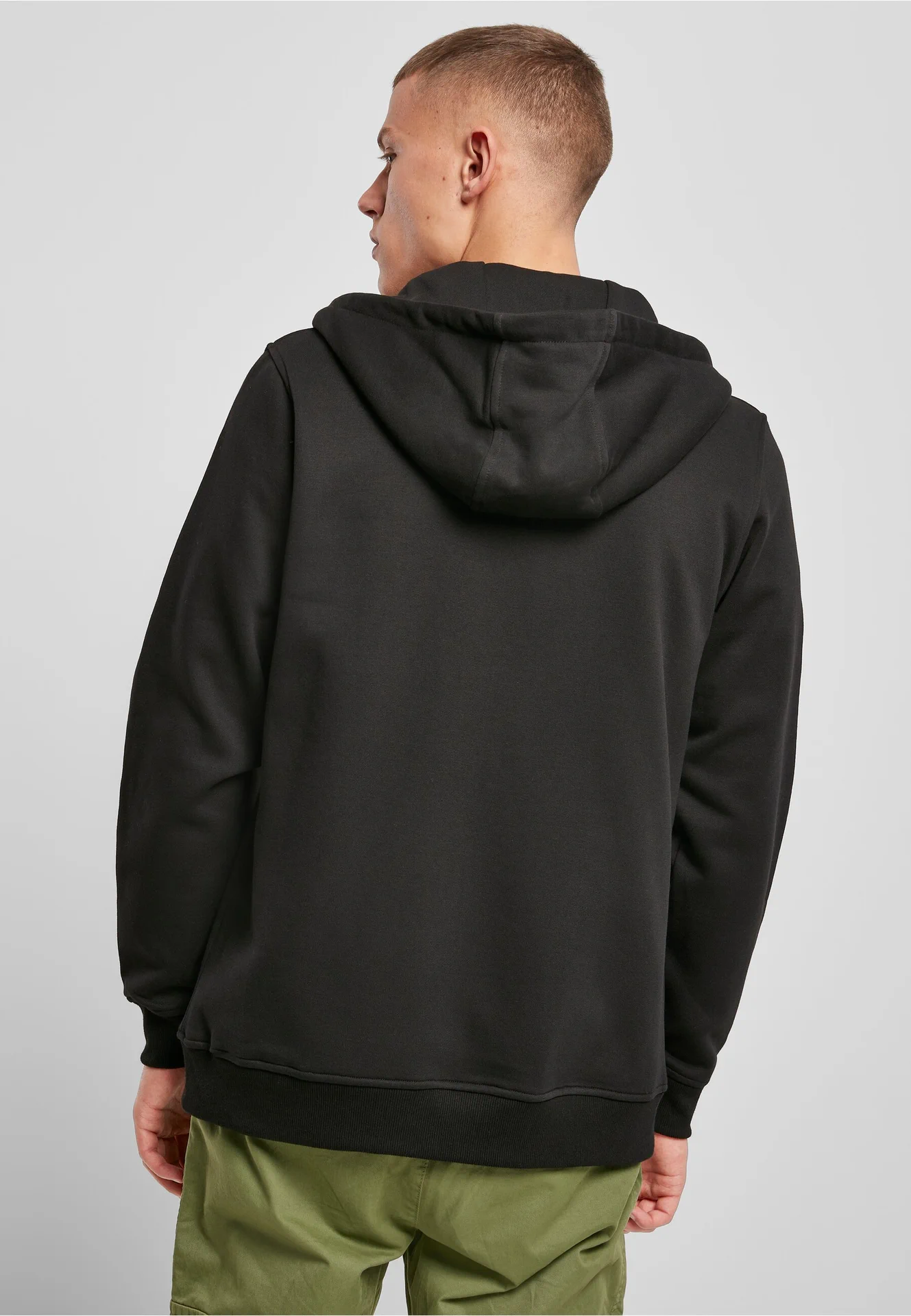 Build Your Brand Heavy Zip Hoody