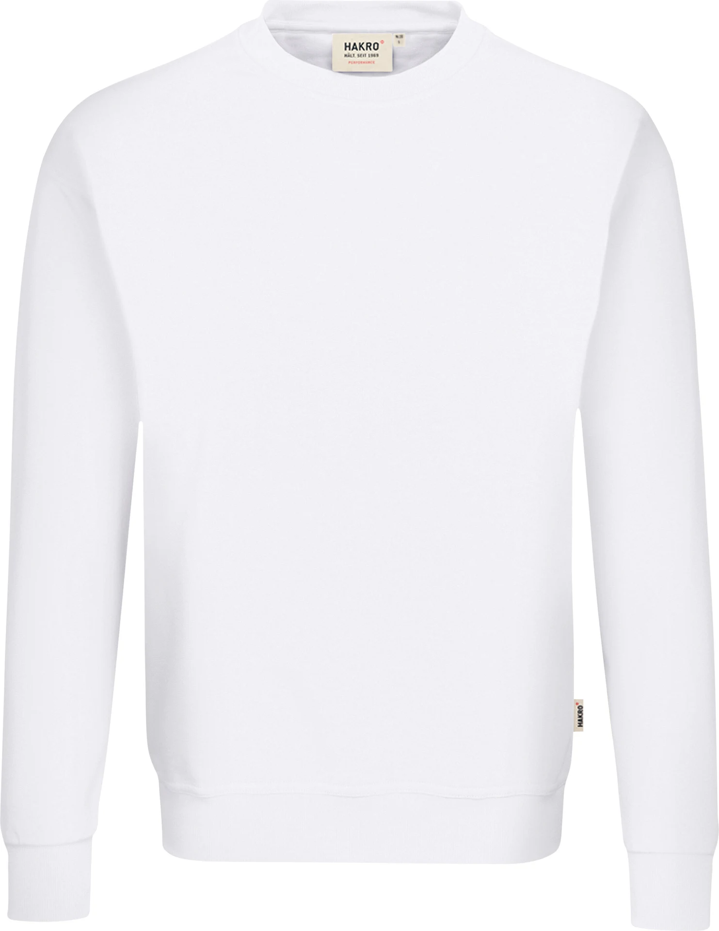 hakro-475-sweatshirt-mikralinar-weiss-front-1 HAKRO Sweatshirt 475 Mikralinar®
