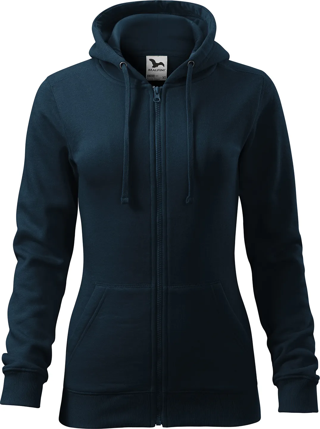 MALFINI Sweatshirt Damen Trendy Zipper 411