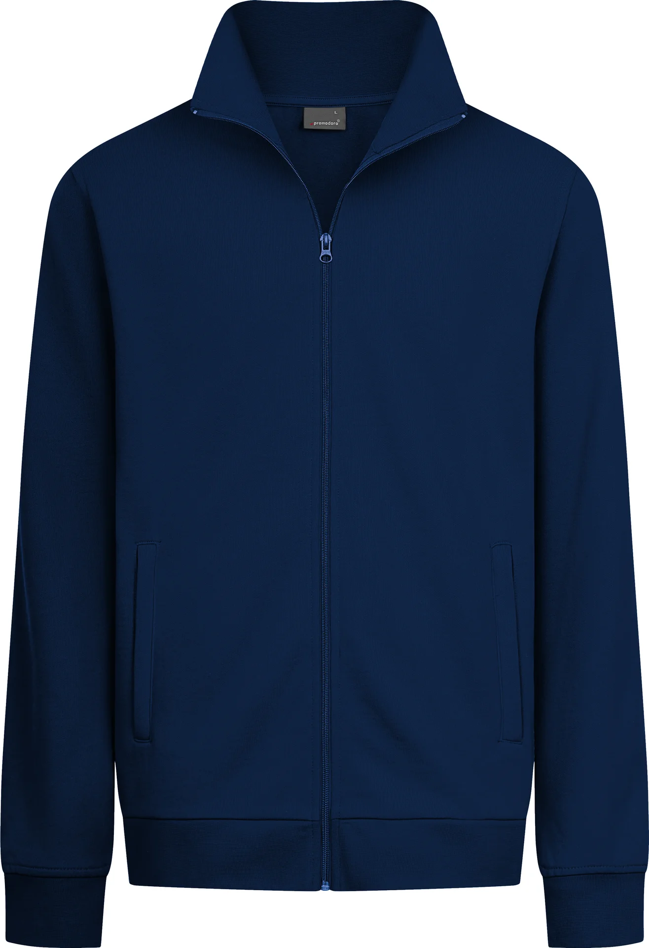promodoro-5290-mens-jacket-stand-up-collar-navy-front-3 Promodoro Men's Jacket Stand-Up Collar