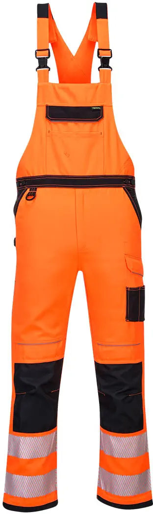 PORTWEST PW344 Warnschutz-Latzhose