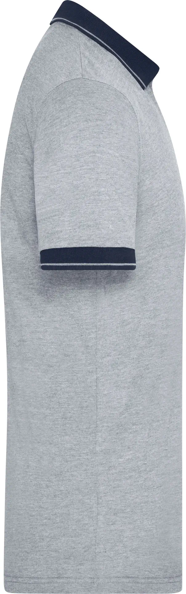 James & Nicholson Mens Jersey Heather Polo