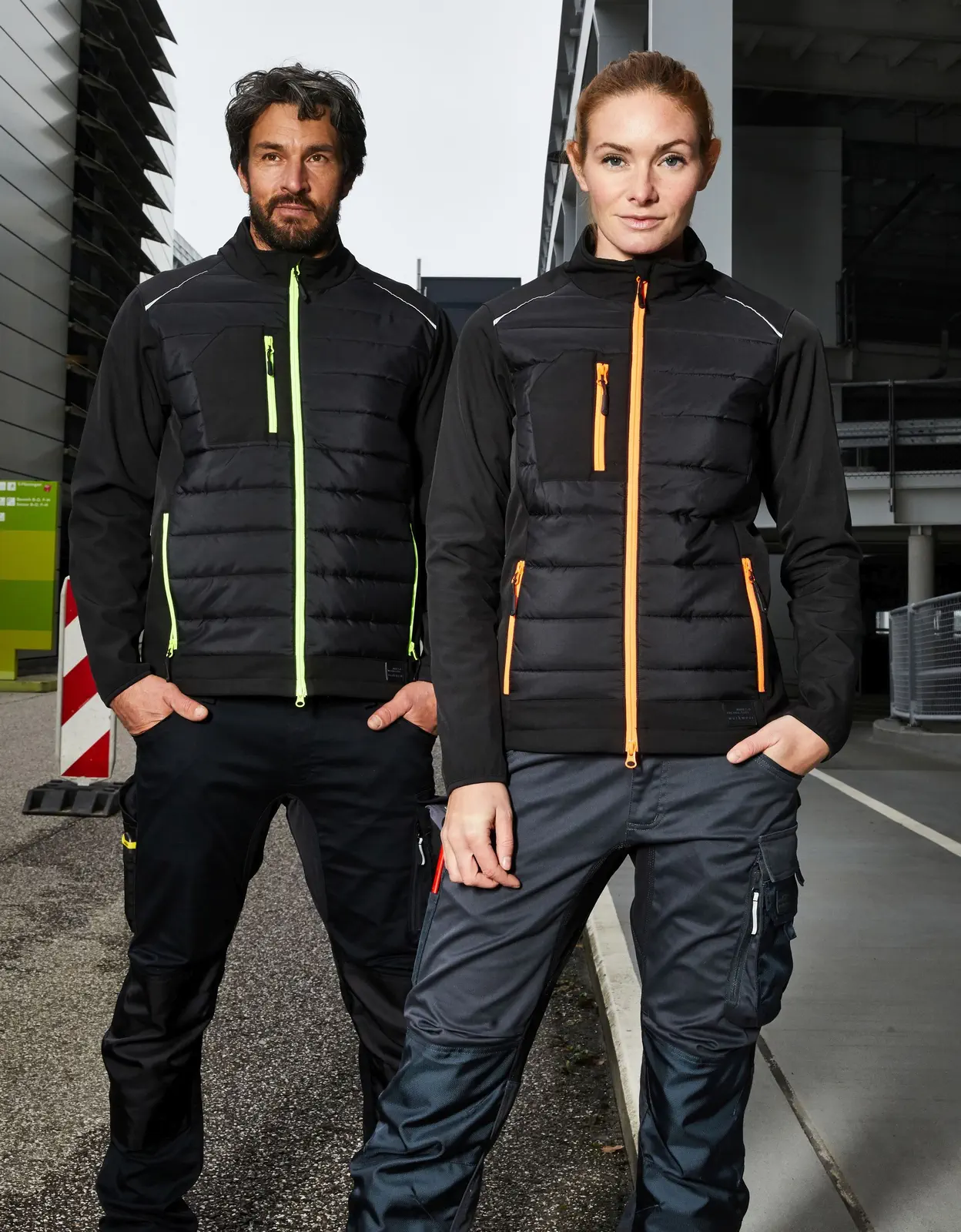 James & Nicholson Ladies Hybrid Jacket 1819