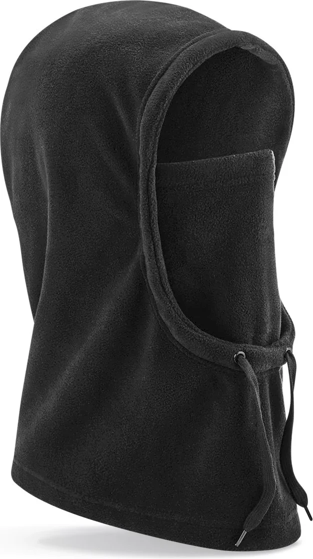beechfield-b282r-recycled-fleece-hood-black-front-1 Beechfield Recycled Fleece Hood