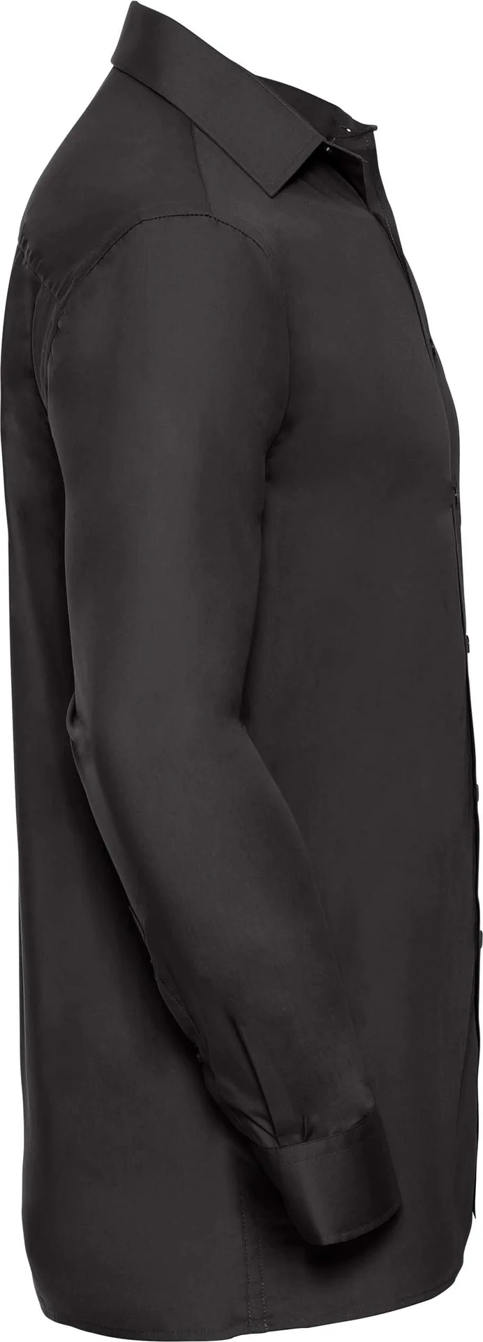 Russell Men's Long Sleeve Pure Cotton Easy Care Poplin Shirt