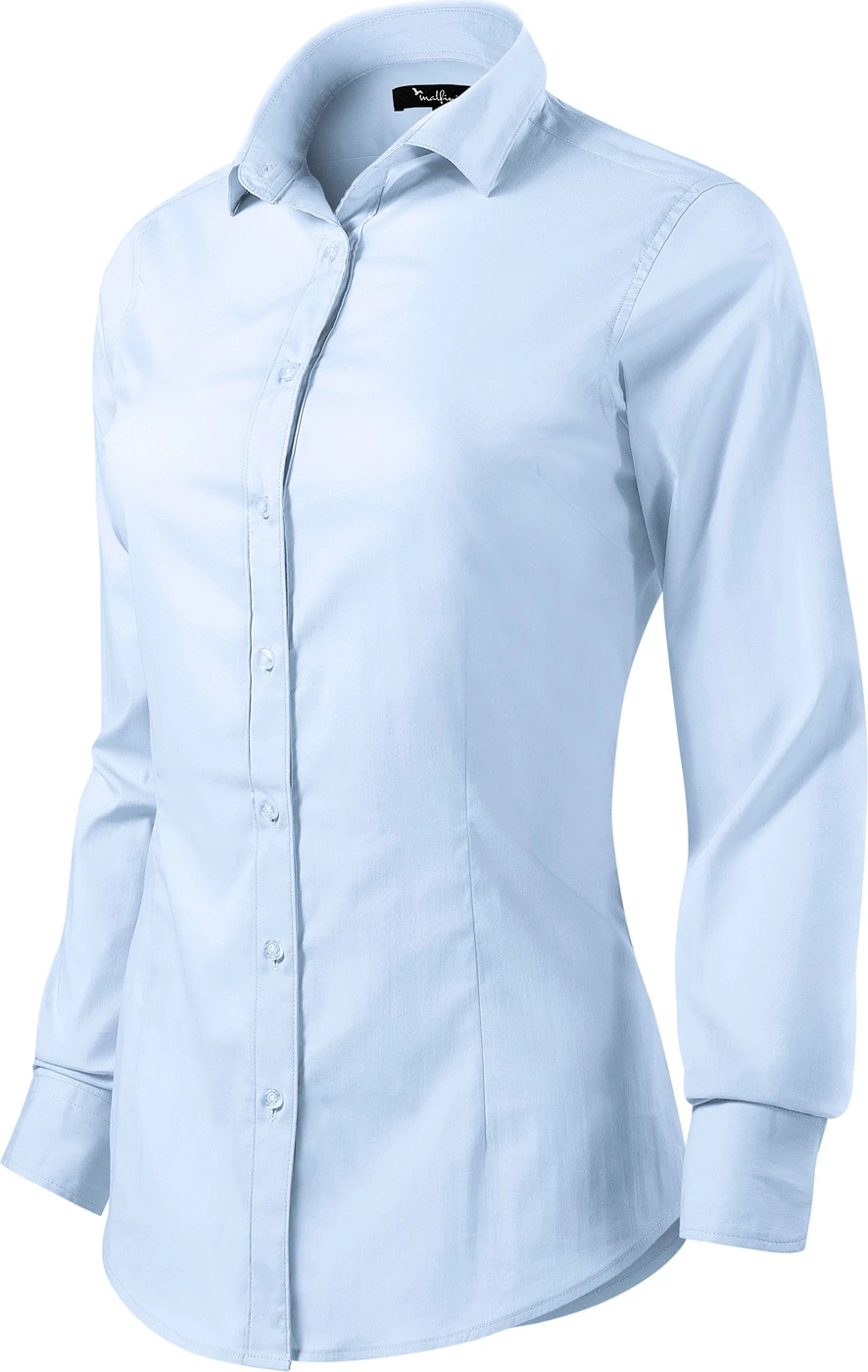 malfini-263-hemd-damen-dynamic-lightblue-left-3 MALFINI Hemd Damen Dynamic 263